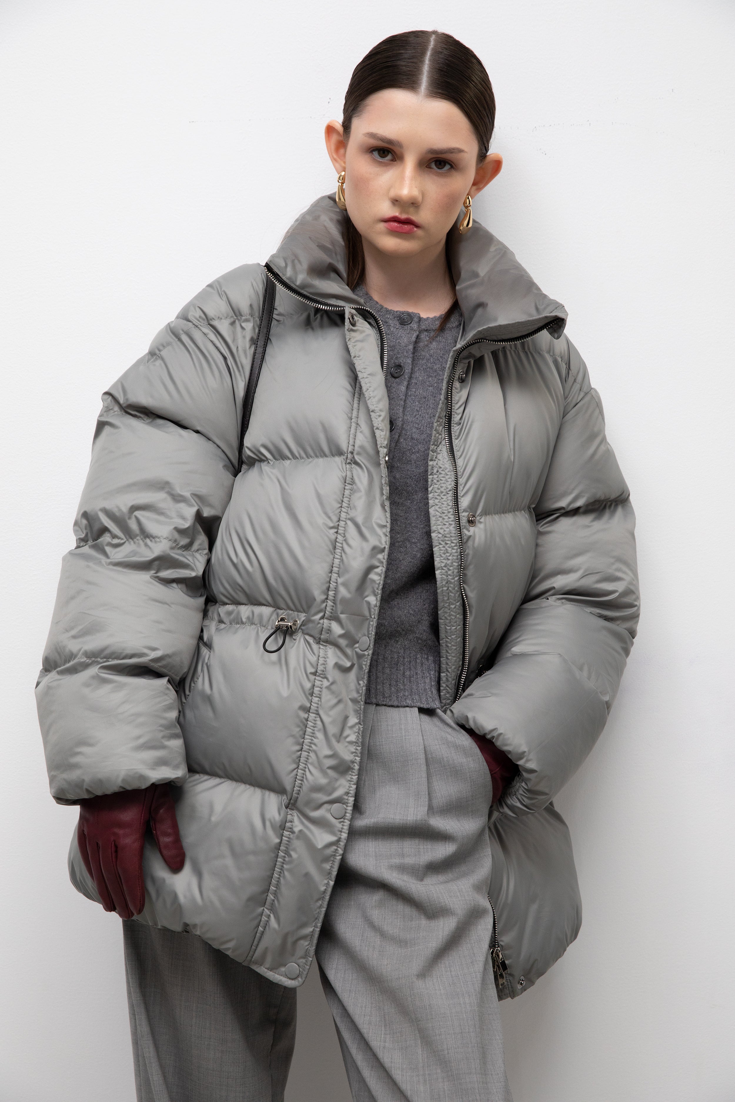 ORESUND puffer / light grey