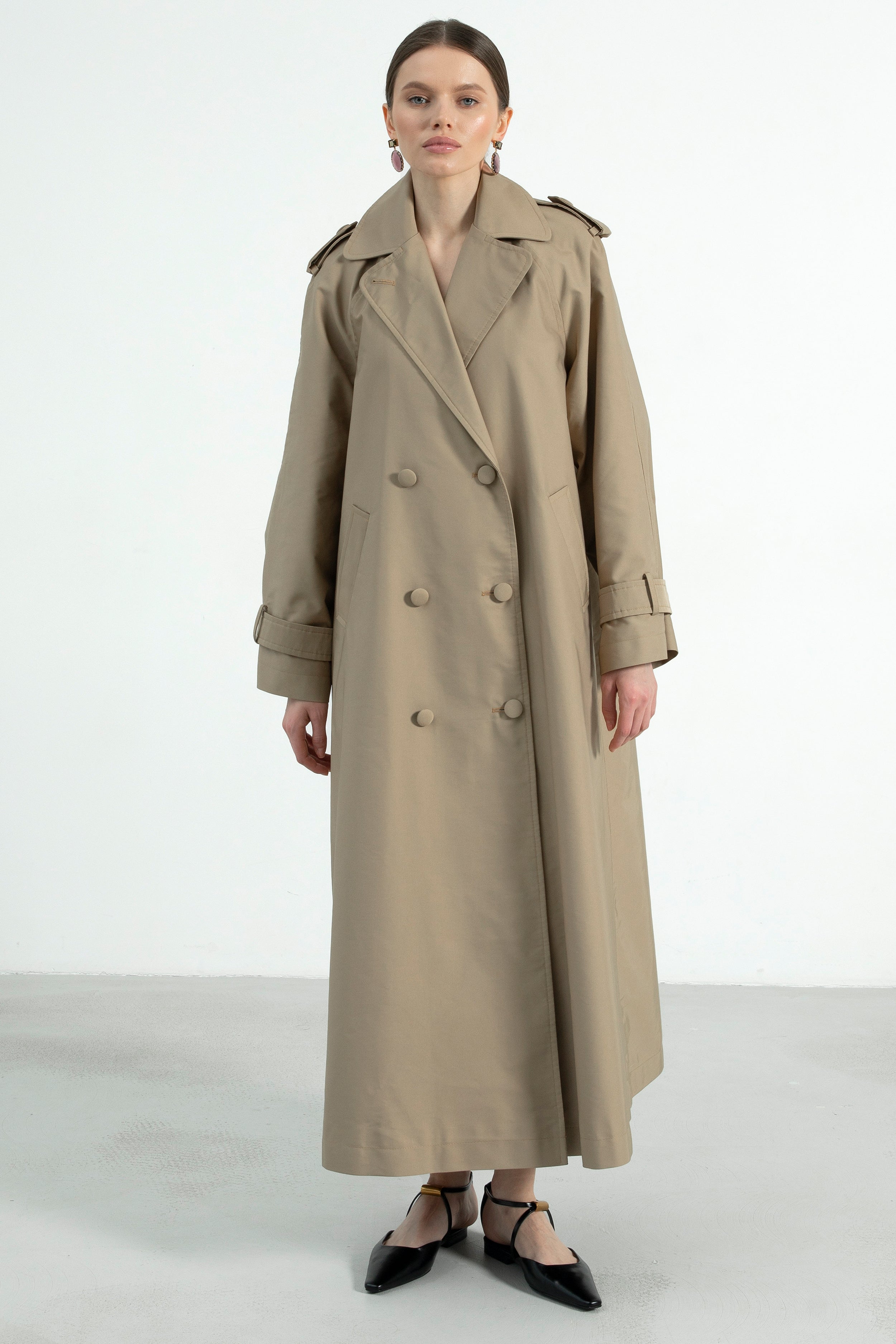 AMSTERDAM trench coat / biege