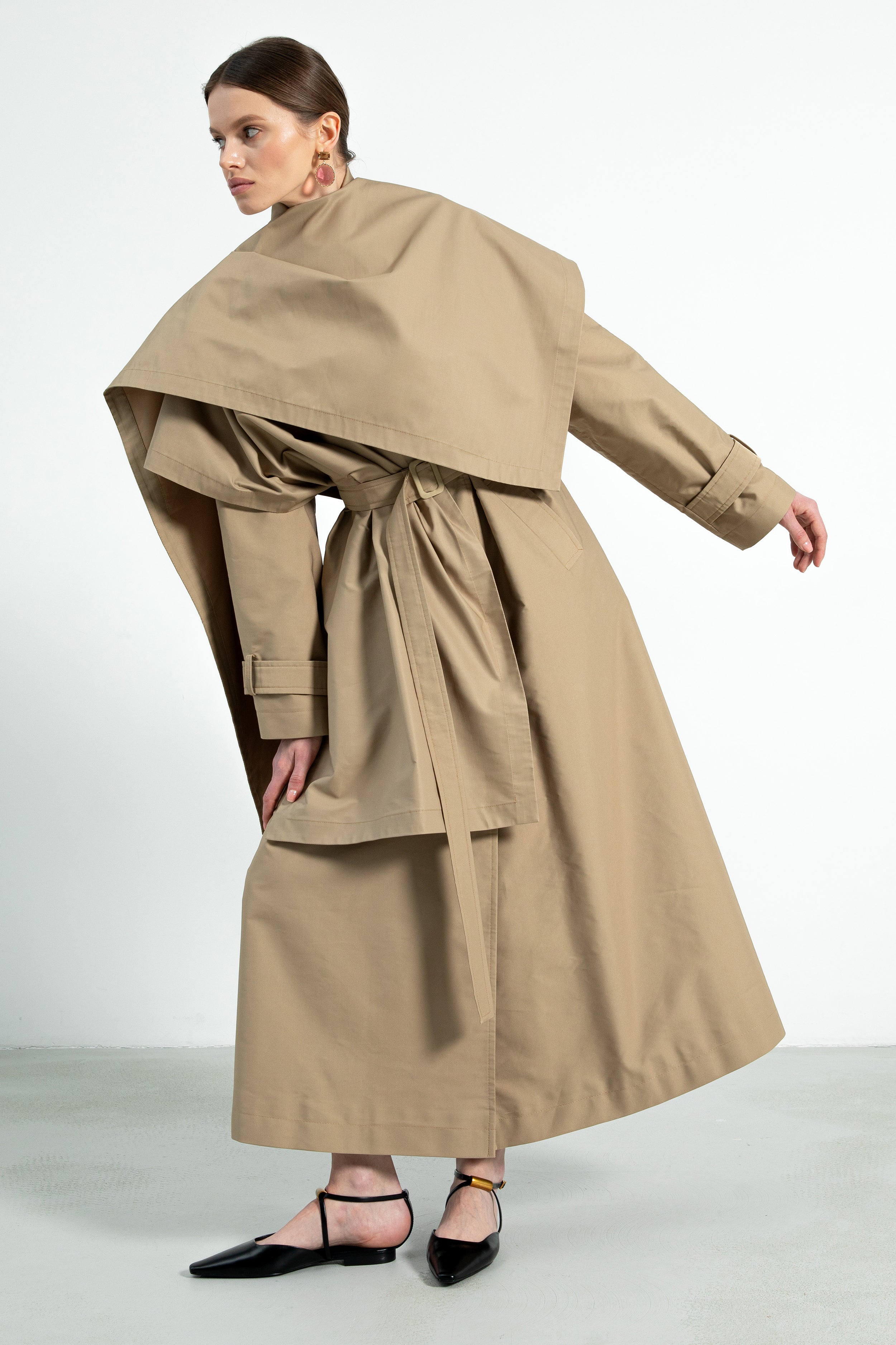 AMSTERDAM trench coat / biege