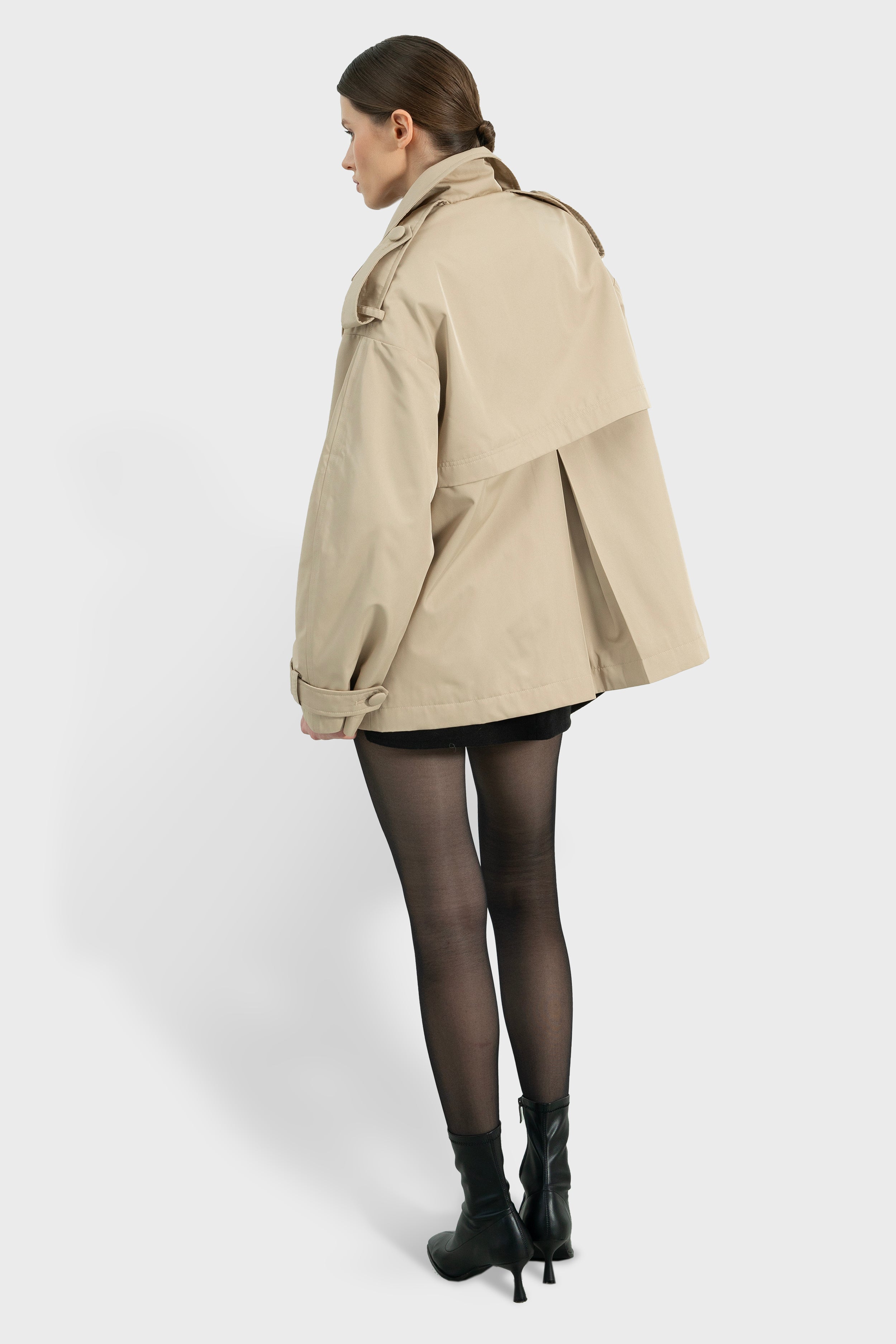 PARIS short trench coat