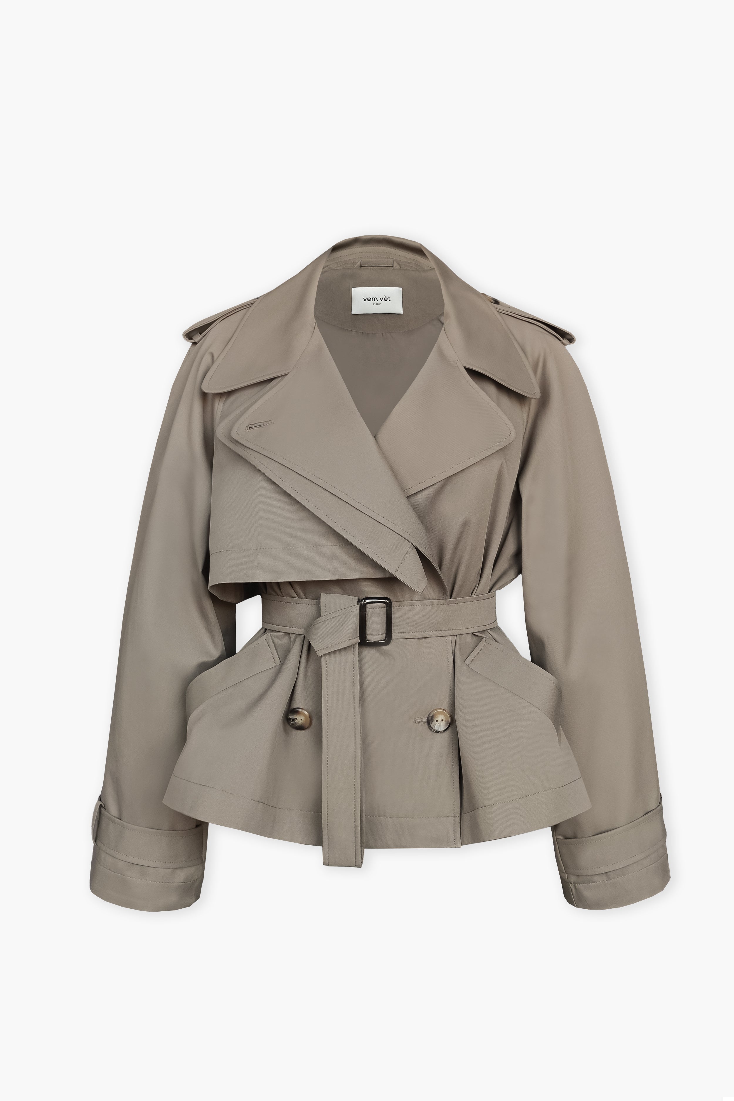 Тренч MILANO / бежевий