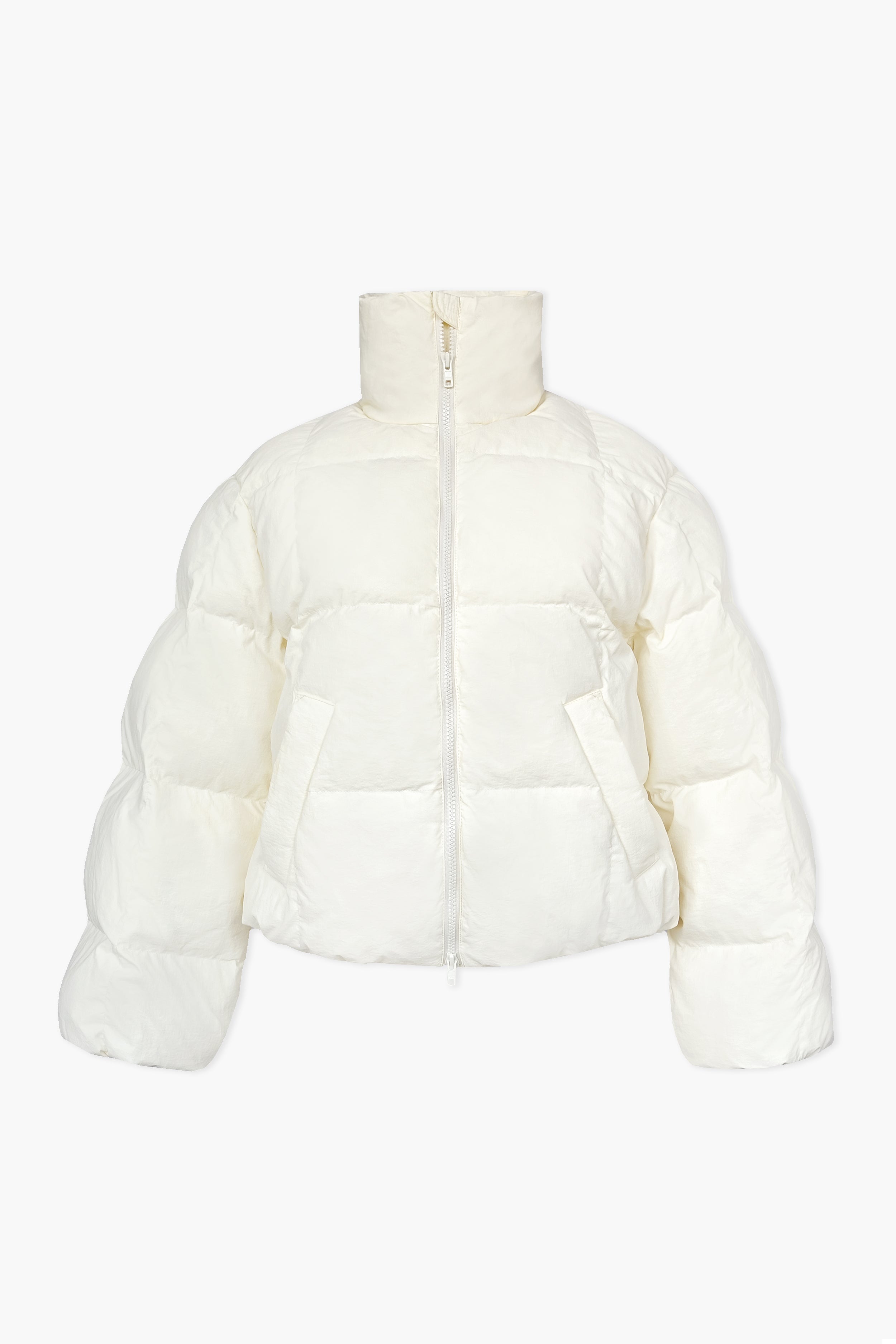 NORDEN down jacket in milk