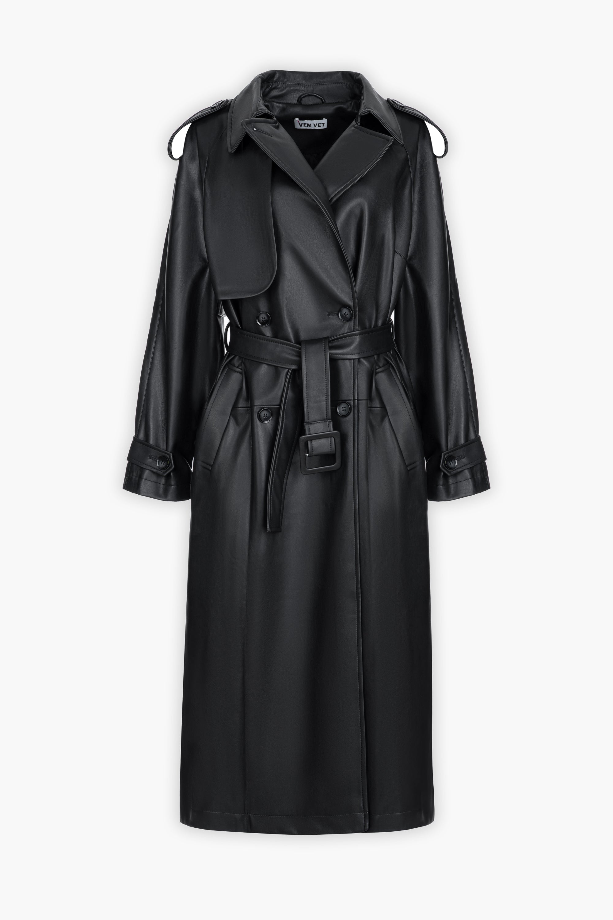 BERLIN trench coat / black