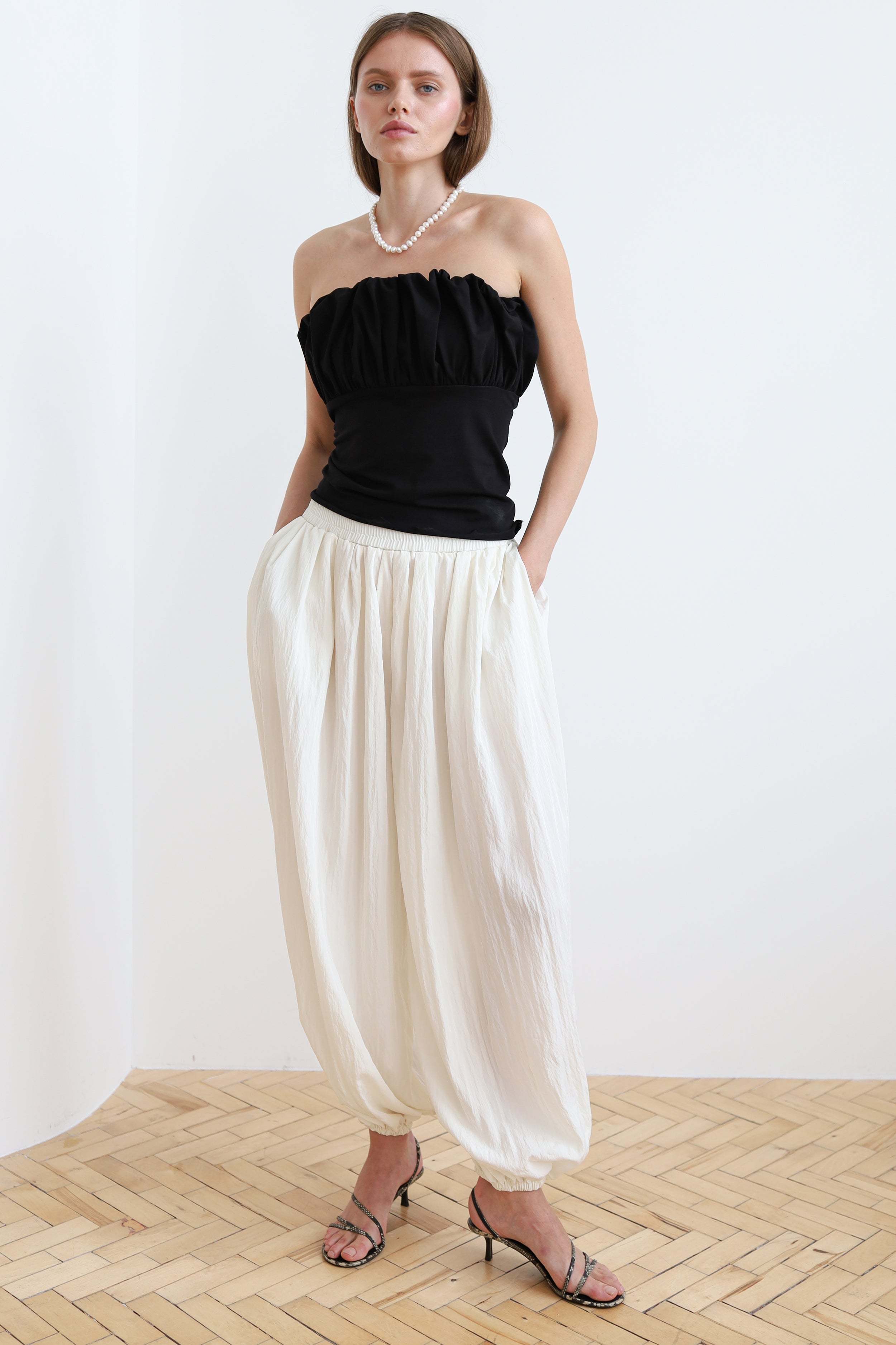 SAMIRA pants in vanilla