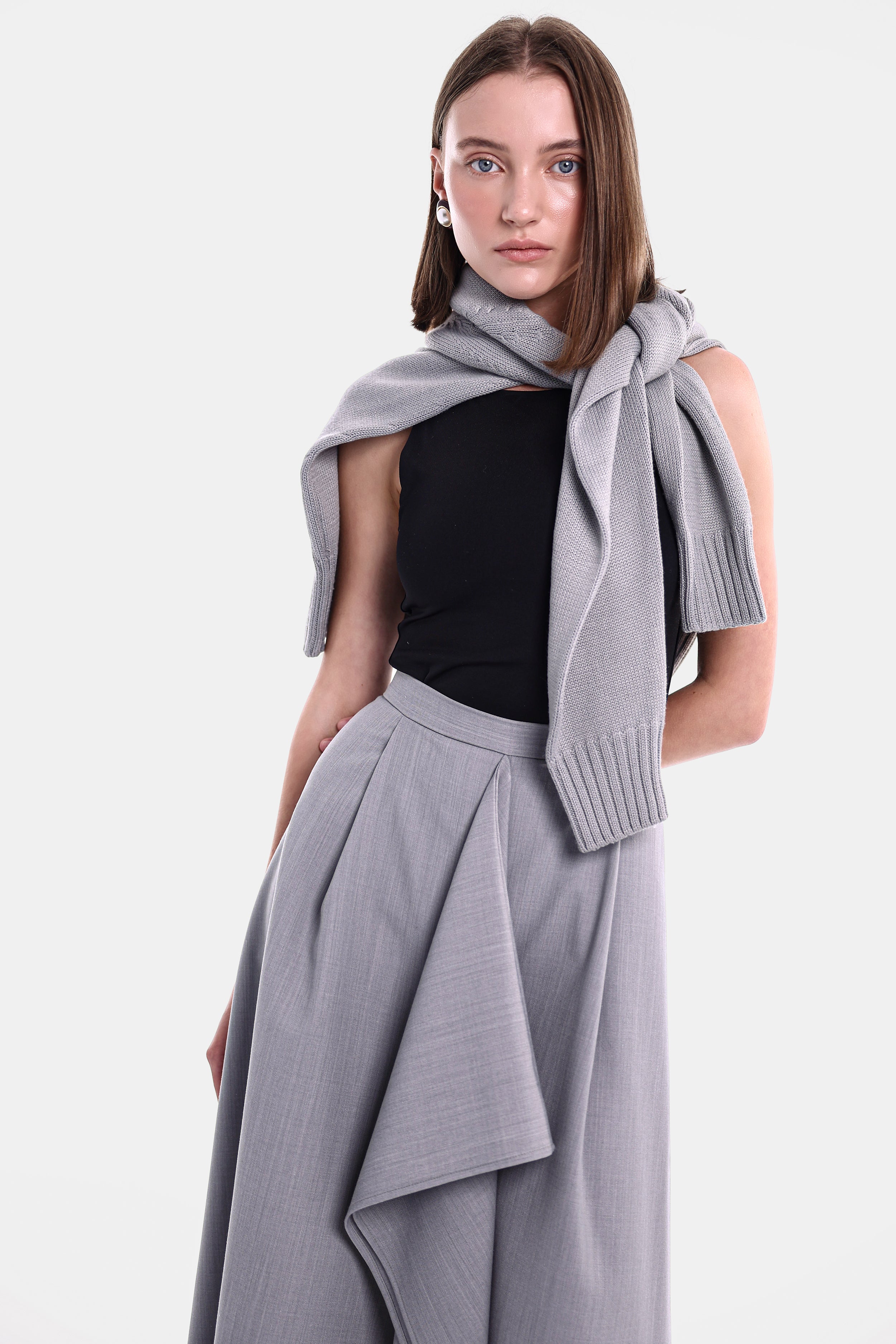 RINA skirt in grey