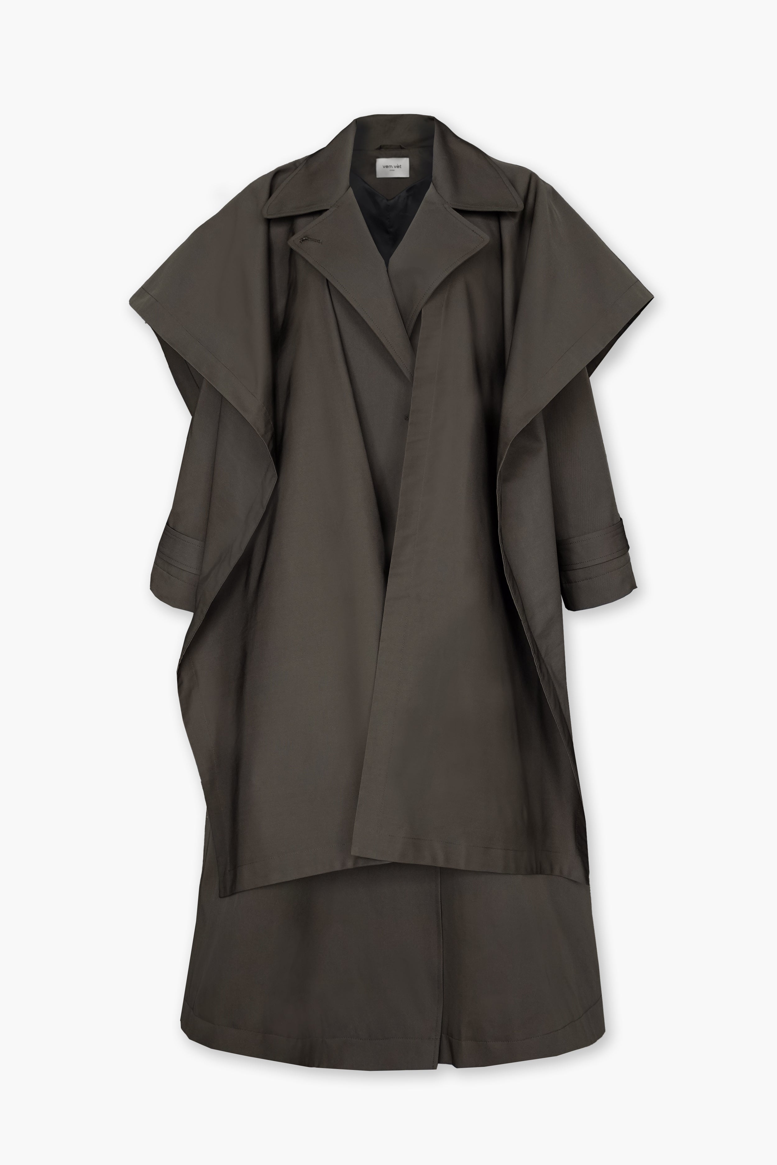 AMSTERDAM trench coat / khaki