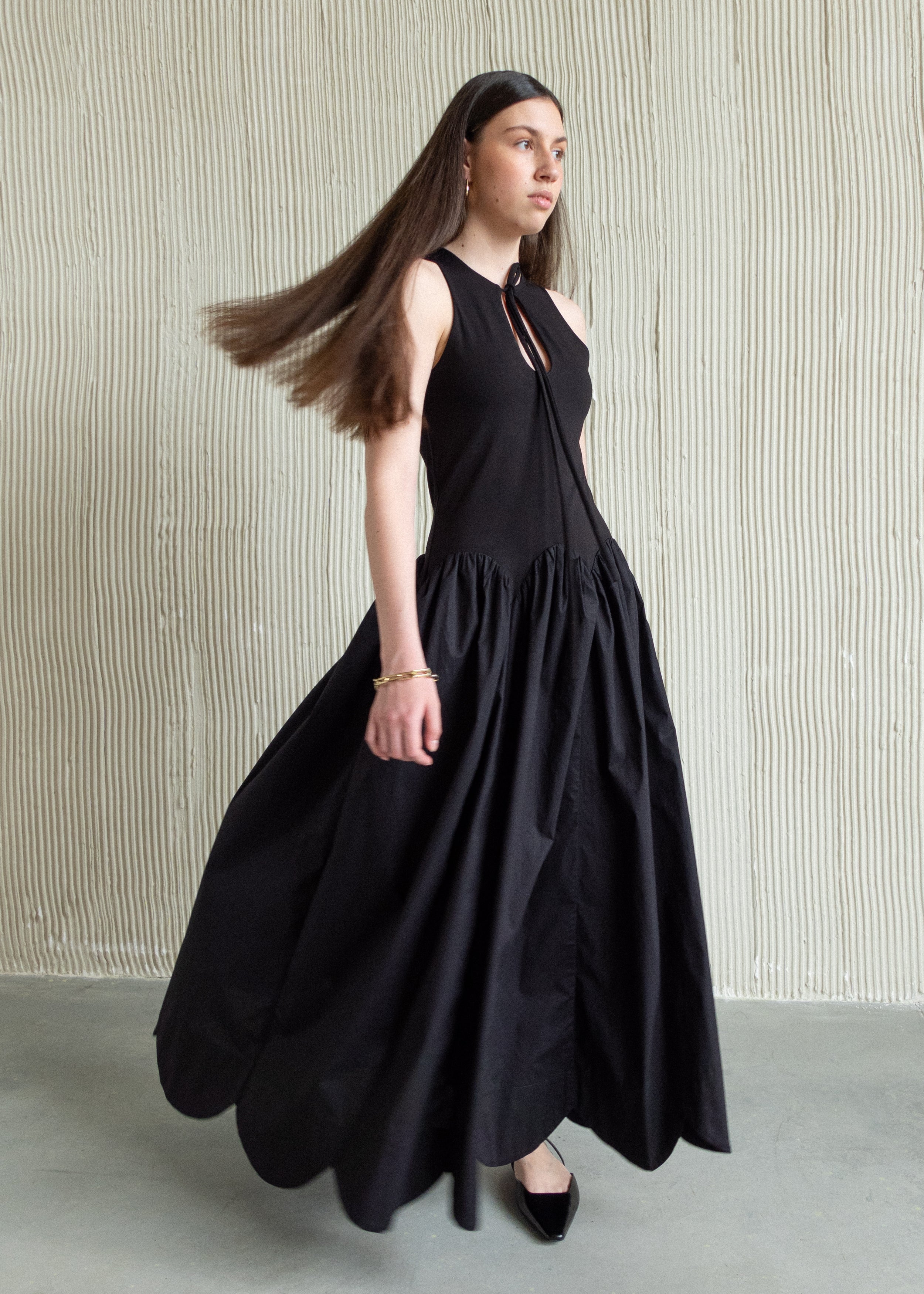 Dress Tulip in black