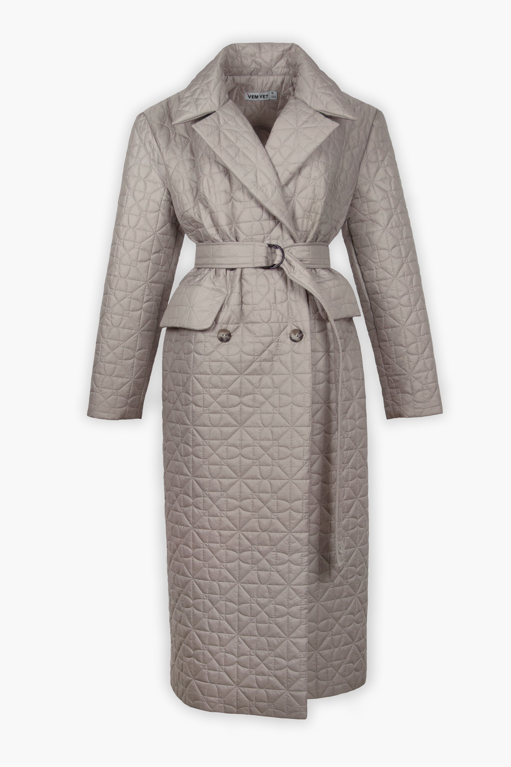 FREJA maxi coat/ ivory