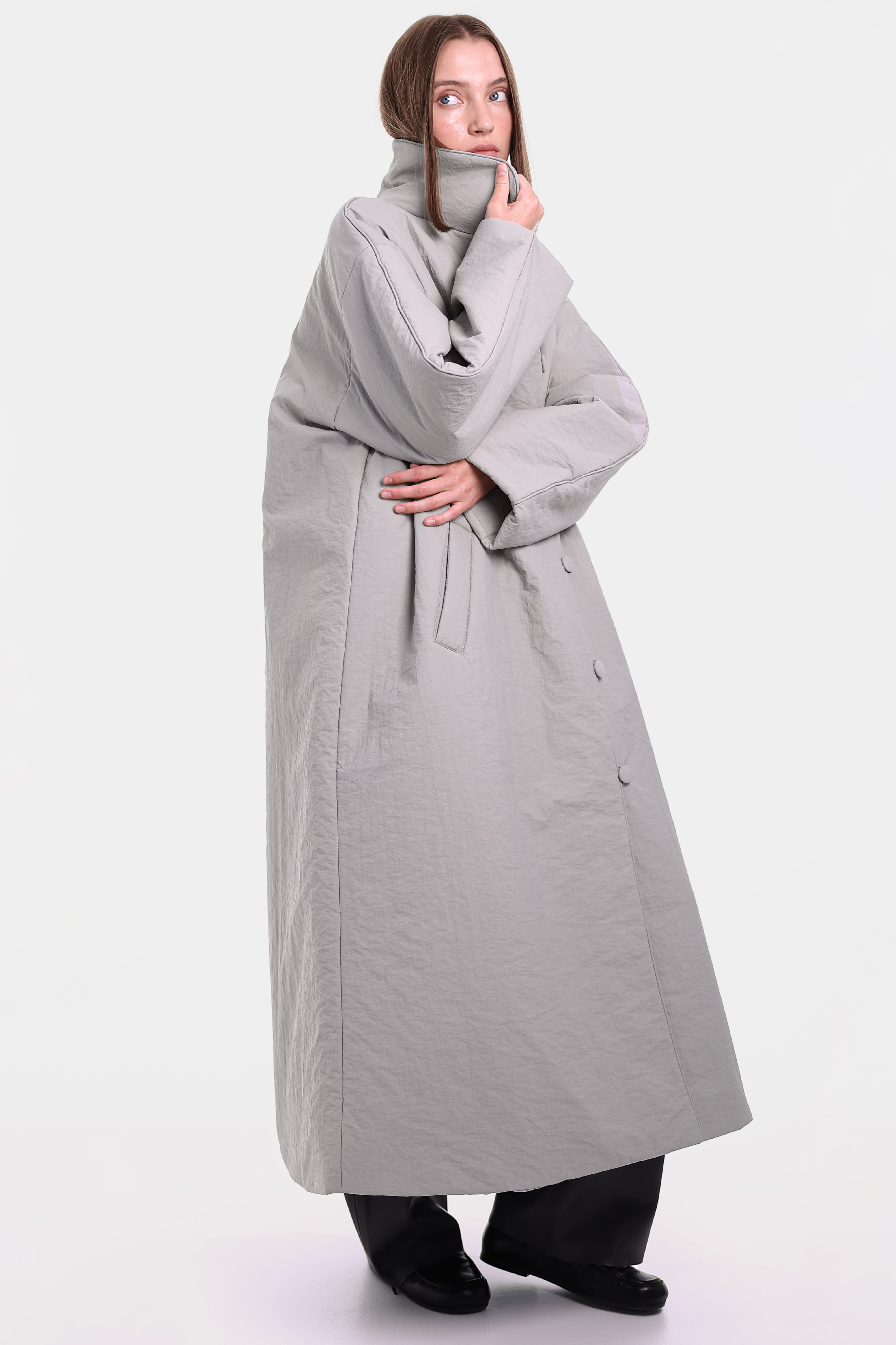 OSAKA coat in grey
