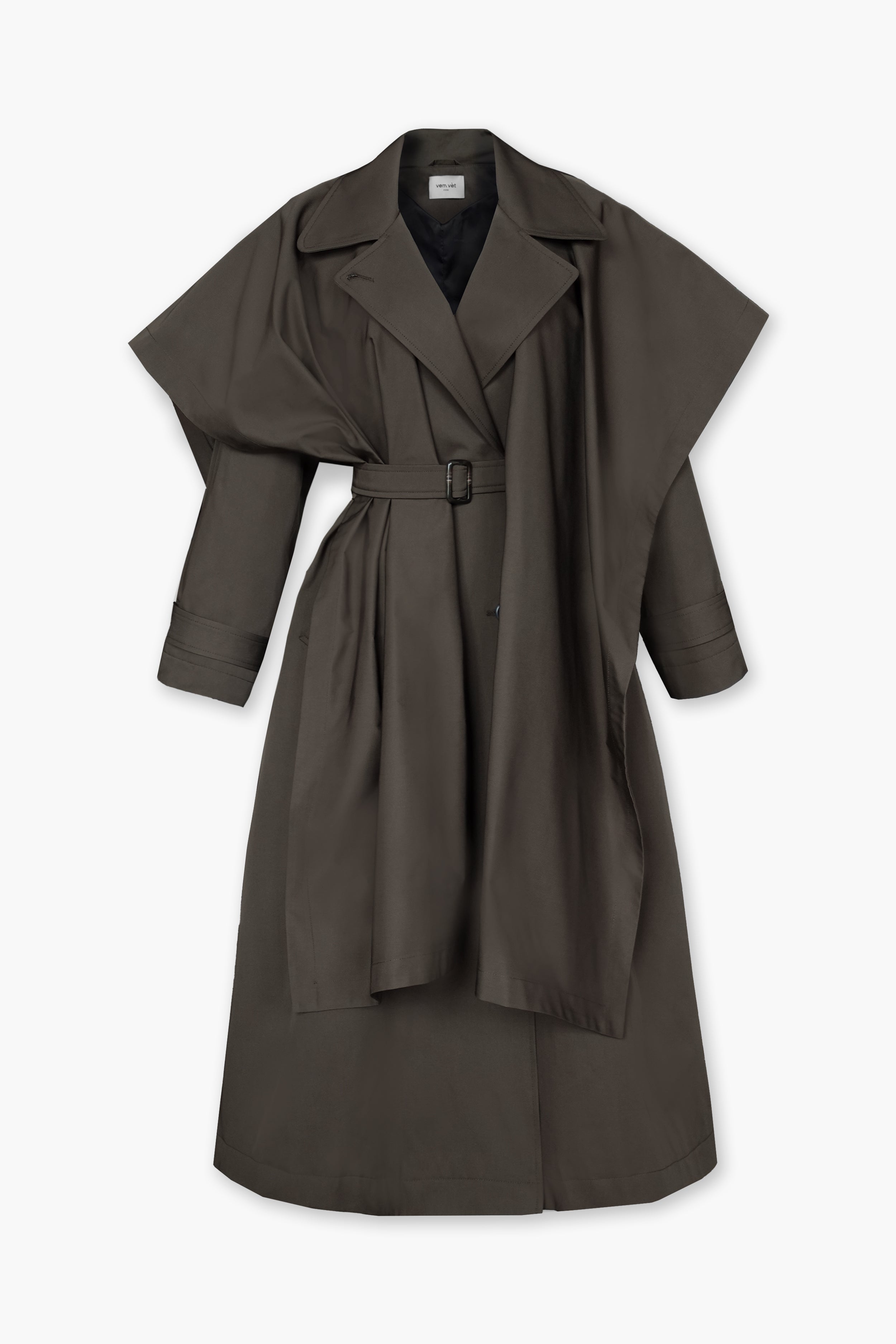 AMSTERDAM trench coat / khaki