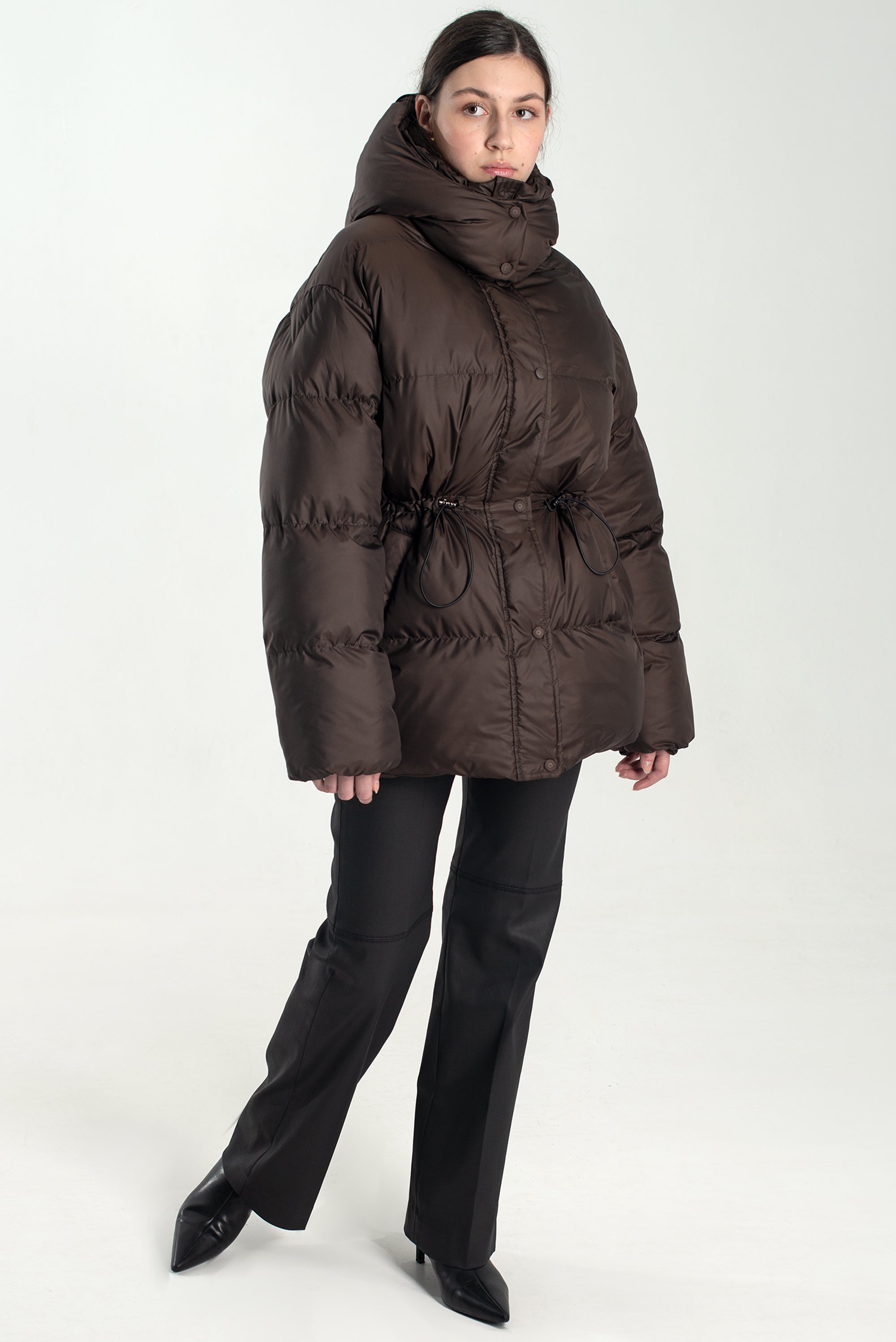 ORESUND puffer / chocolate