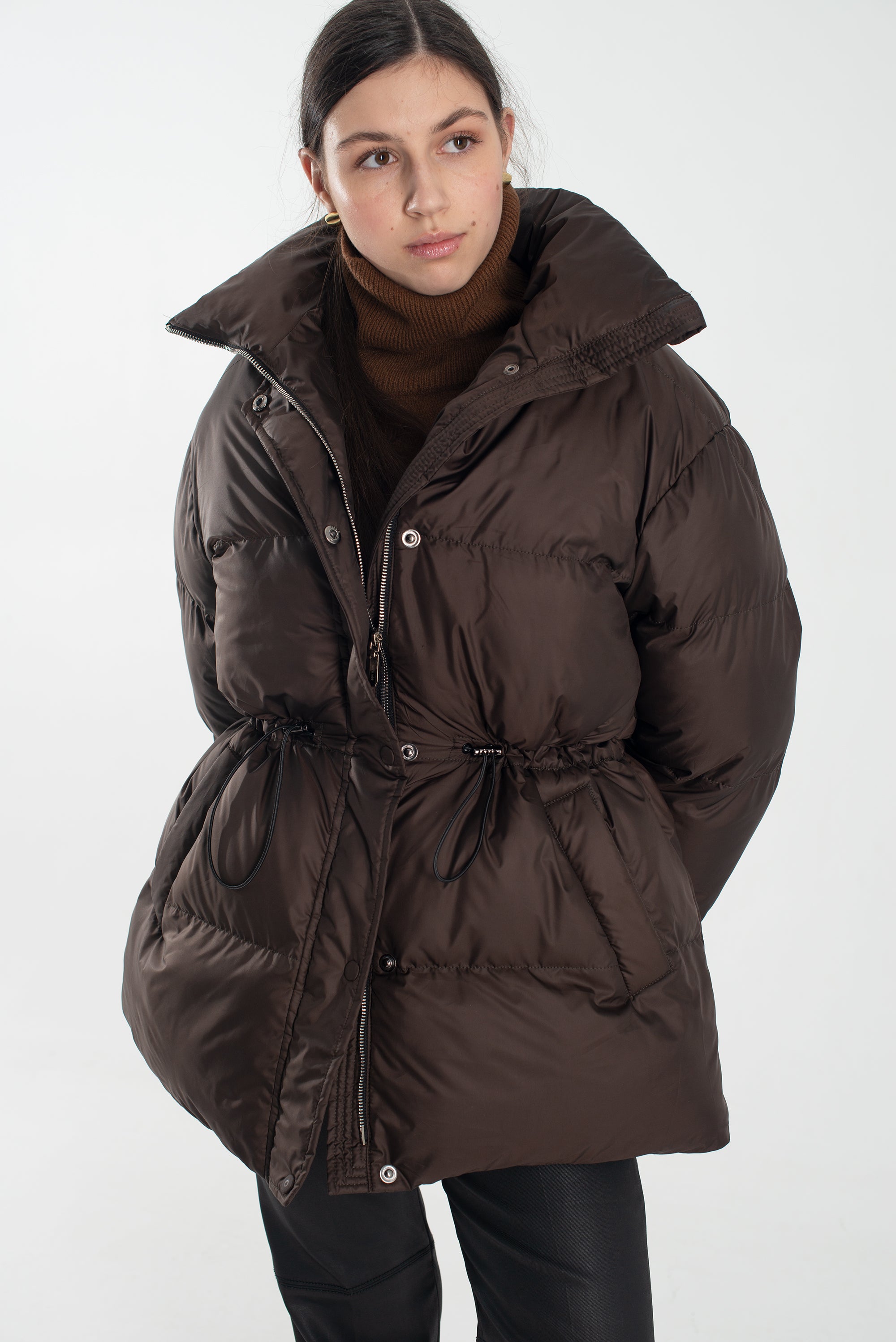 ORESUND puffer / chocolate