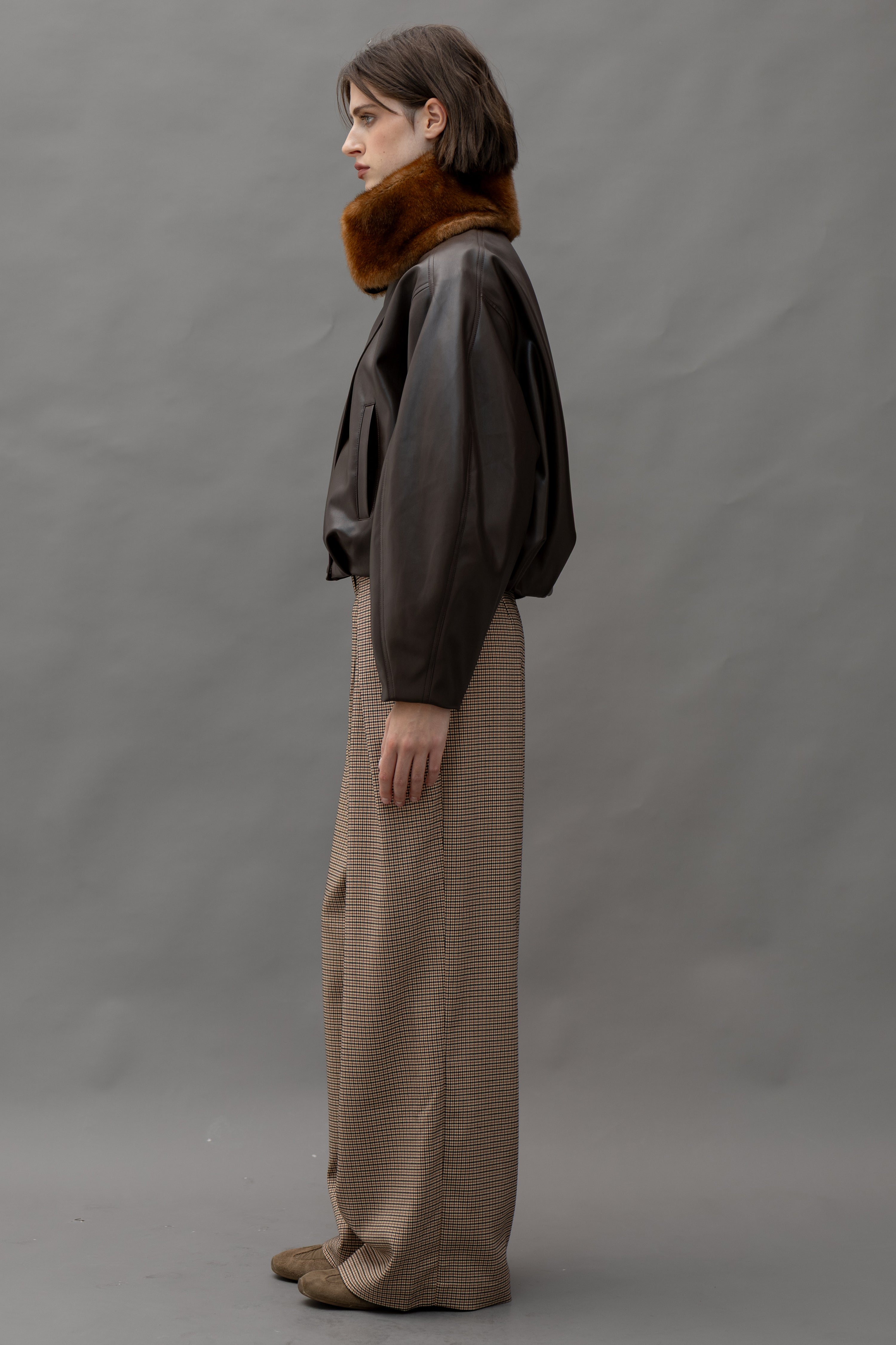 ATLAS jacket in dark chocolate