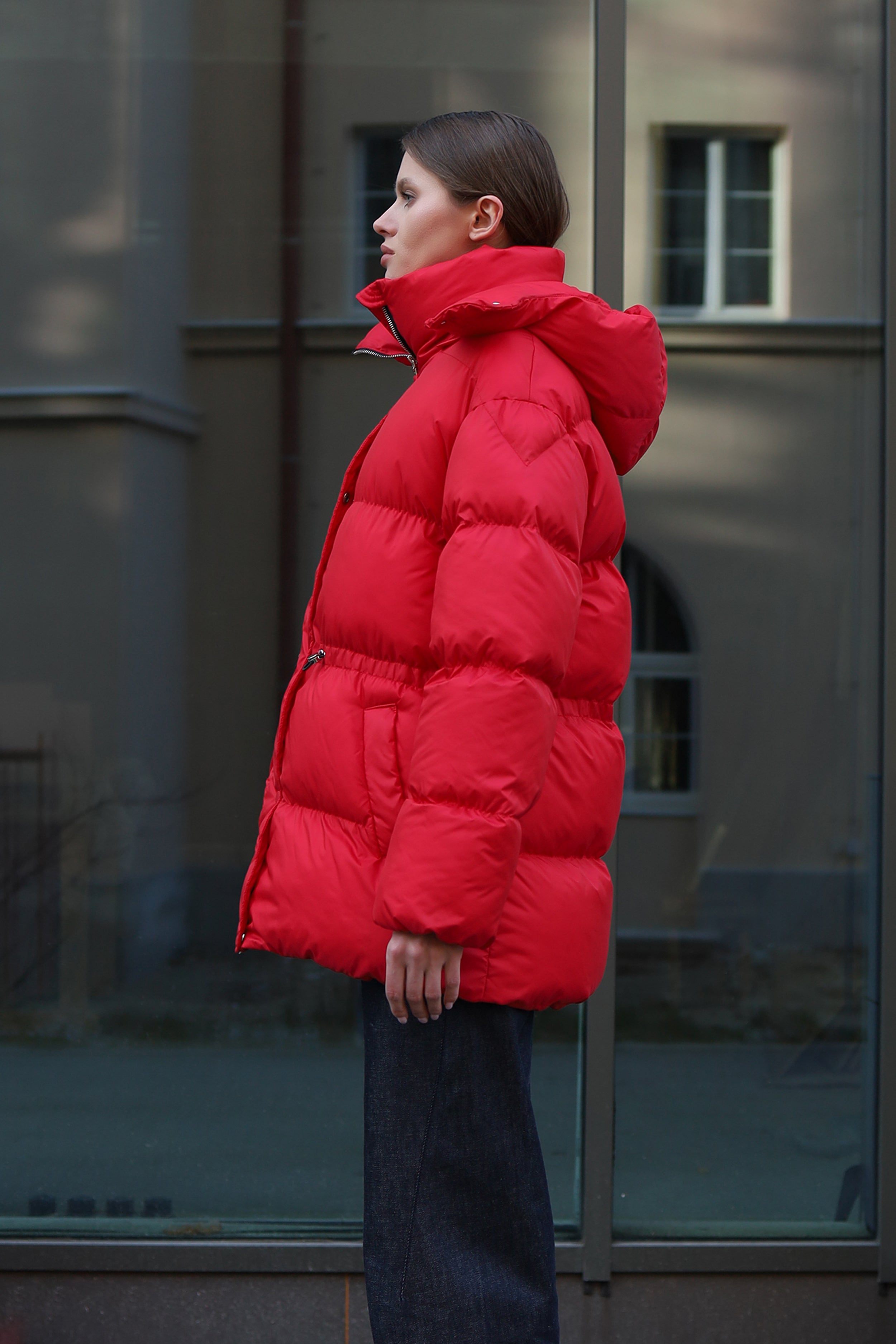 Пуховик ORESUND / червоний