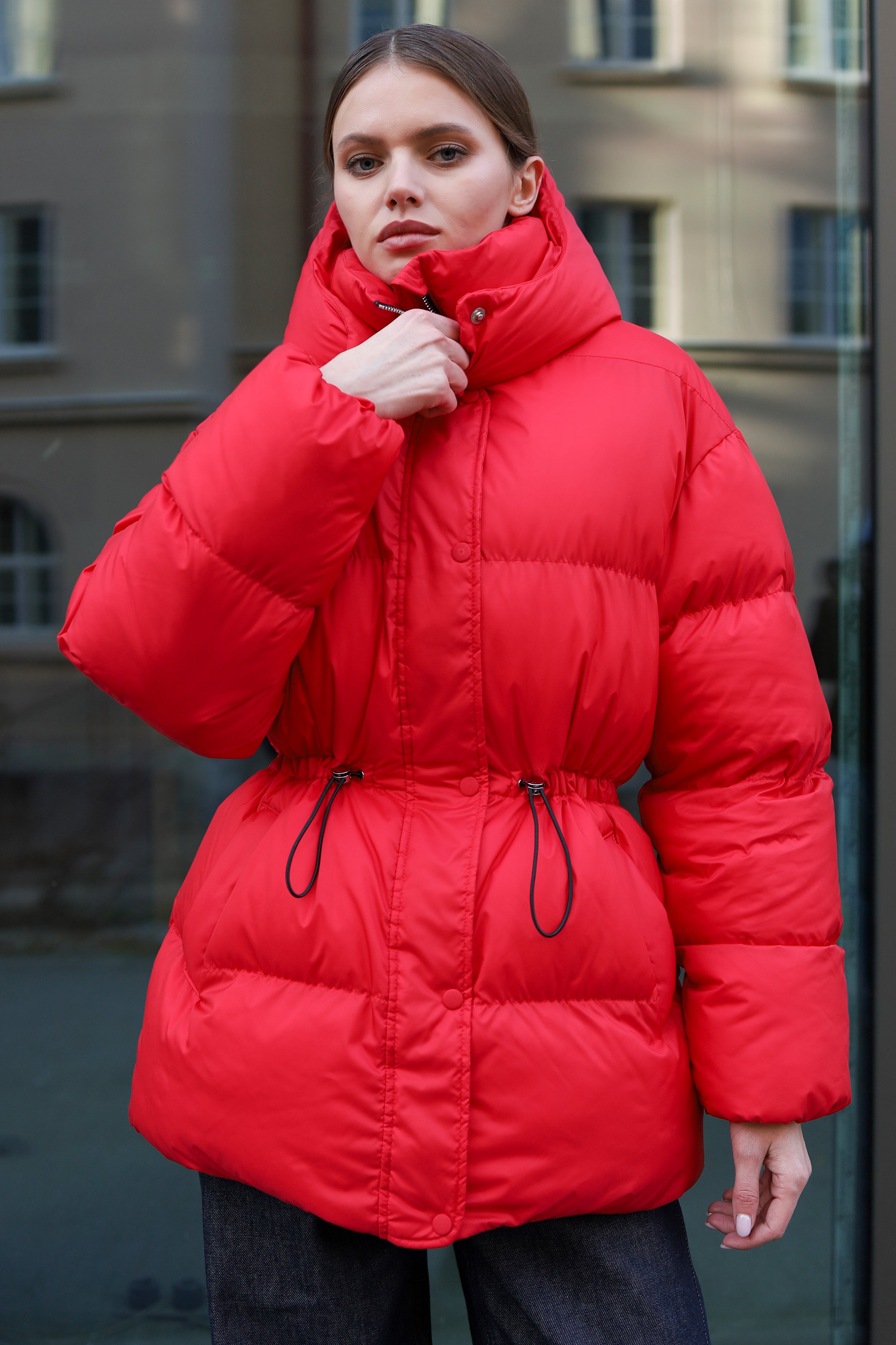 Пуховик ORESUND / червоний